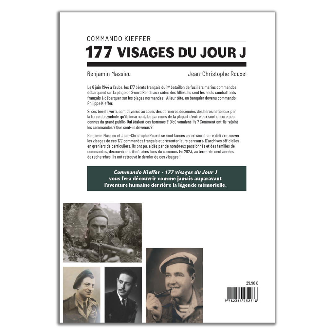 Commando Kieffer : 177 visages du Jour-J - Editions Pierre de Taillac