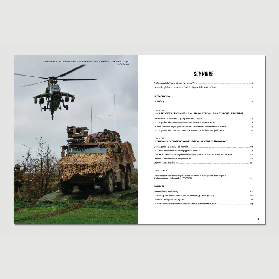 La 4e brigade d'aérocombat - Editions Pierre de Taillac