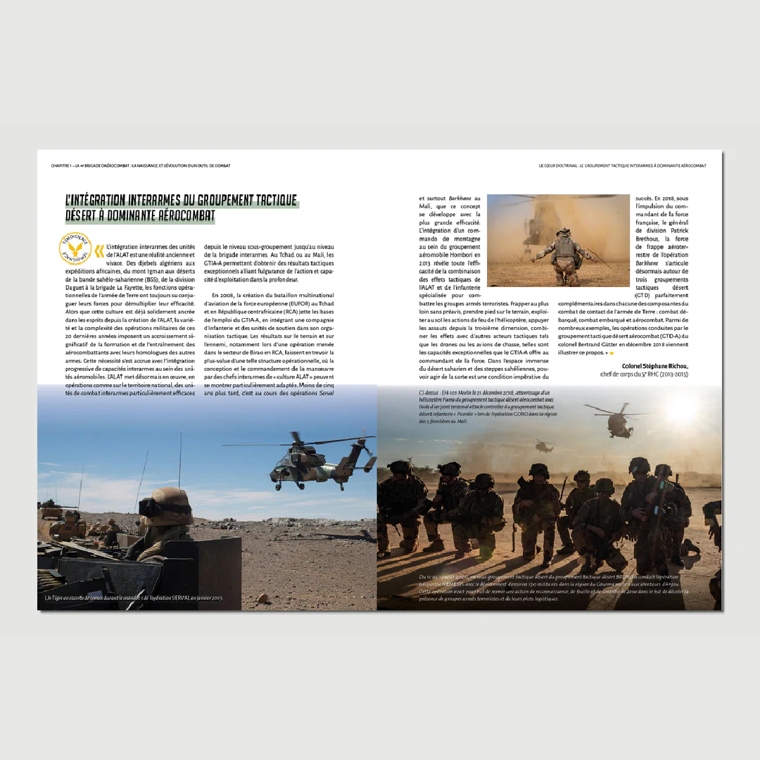 La 4e brigade d'aérocombat - Editions Pierre de Taillac