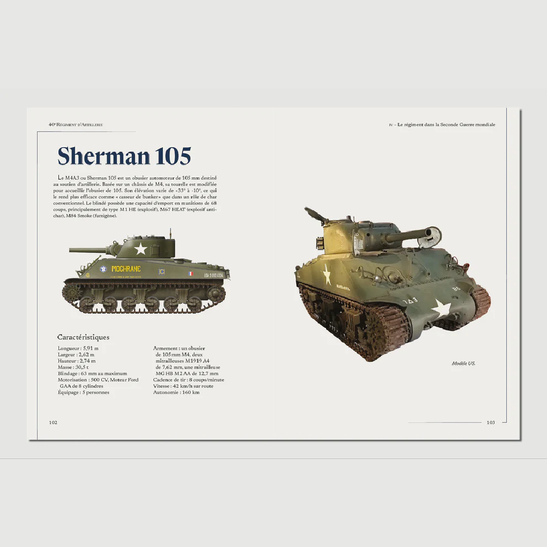 40e Régiment d'Artillerie - Editions Pierre de Taillac