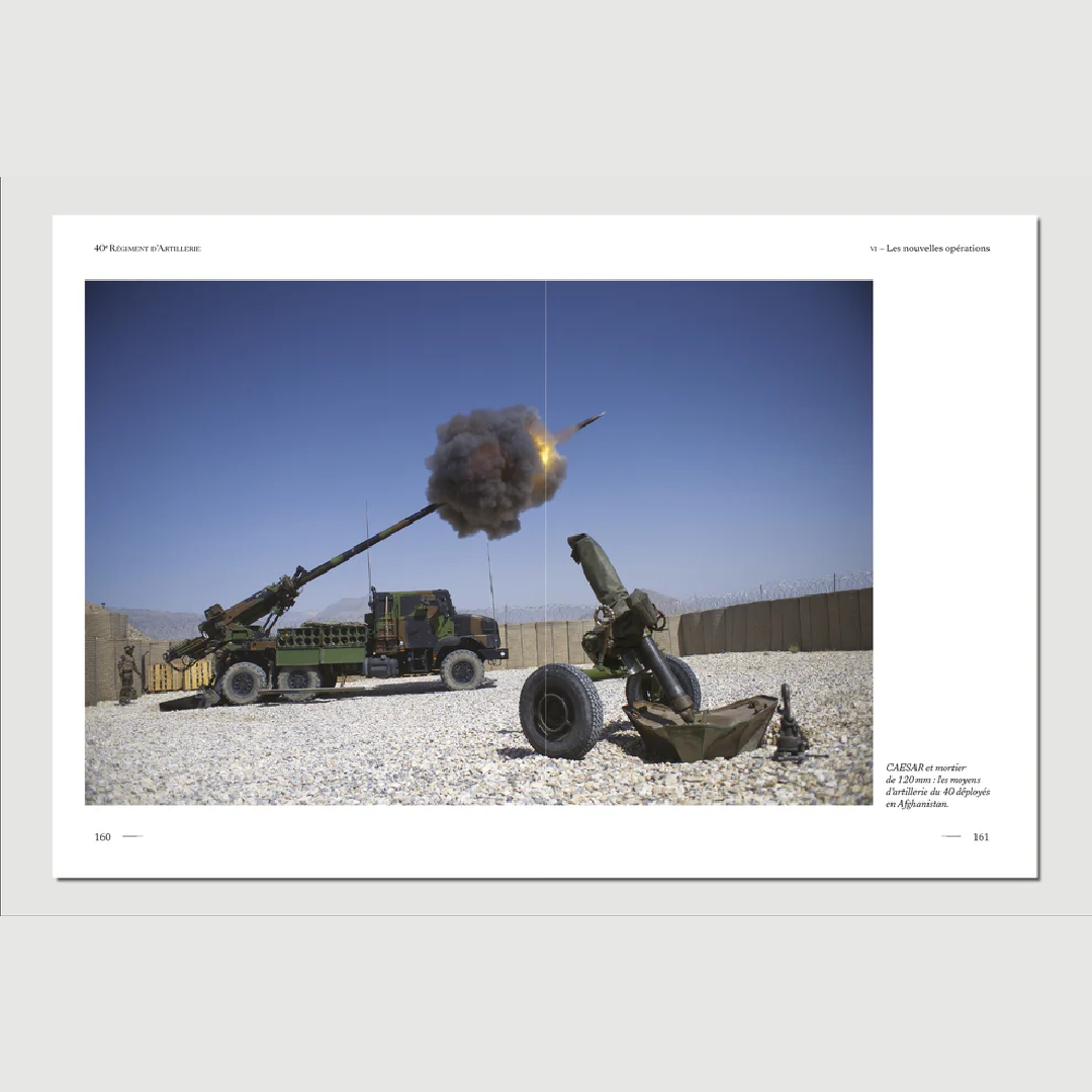 40e Régiment d'Artillerie - Editions Pierre de Taillac