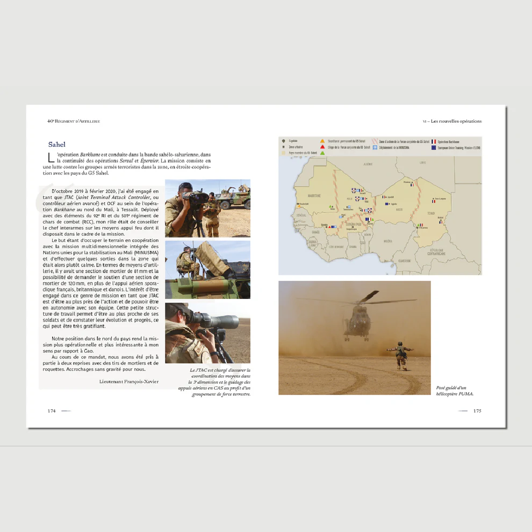 40e Régiment d'Artillerie - Editions Pierre de Taillac