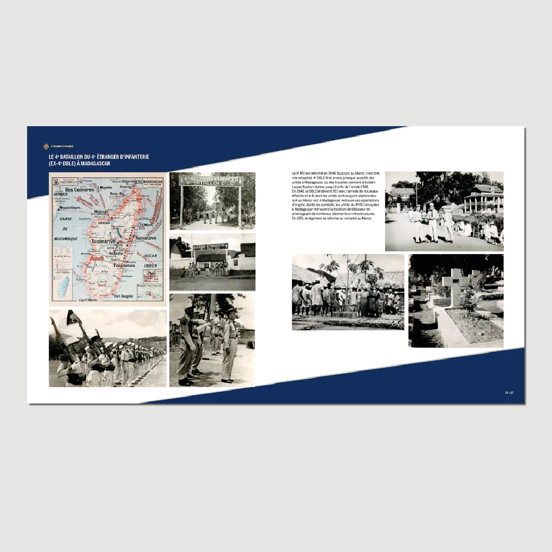 Le 4e régiment étranger - Editions Pierre de Taillac