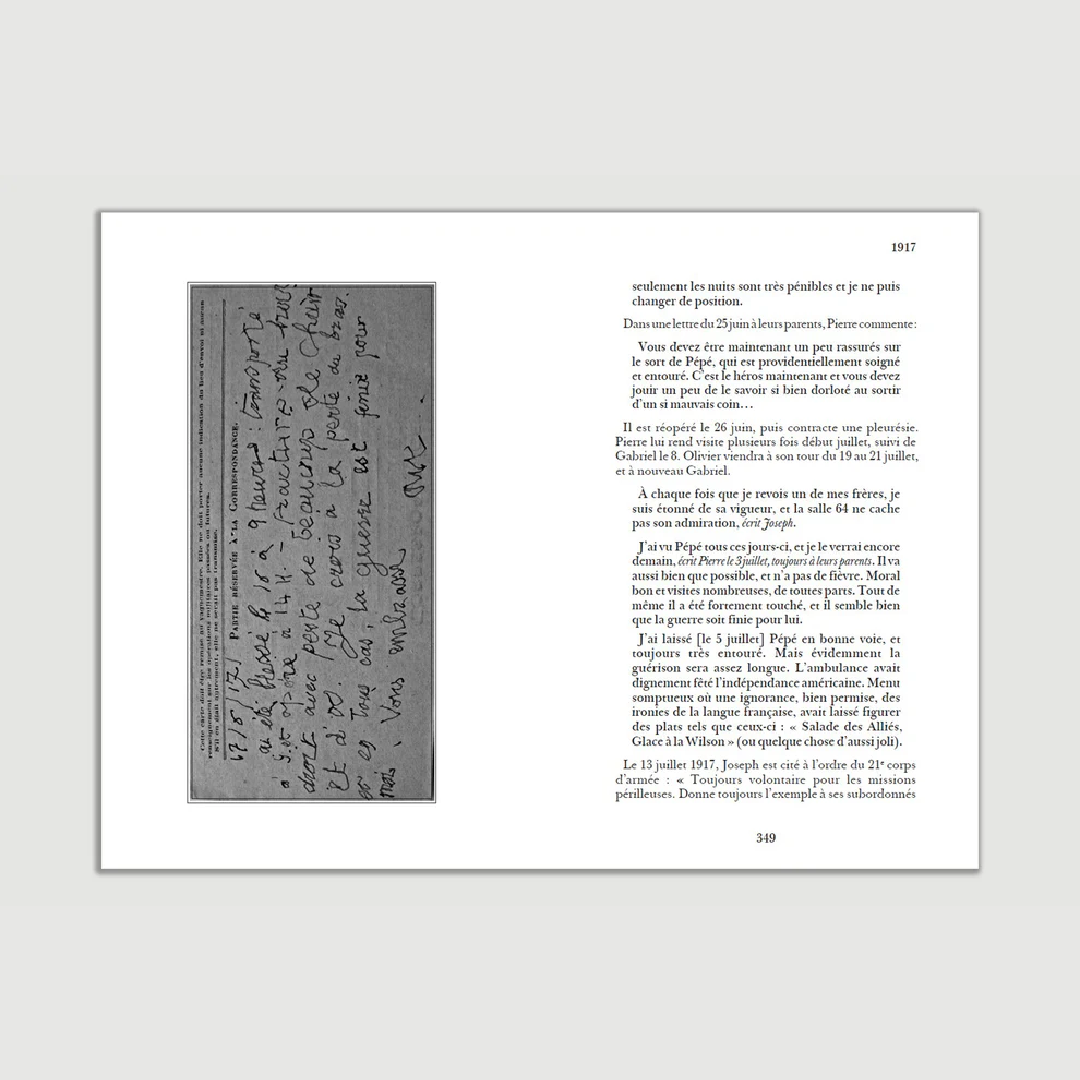6 frères dans la Grande Guerre. Les lettres des Teilhard de Chardin en 1914-1918. - Editions Pierre de Taillac