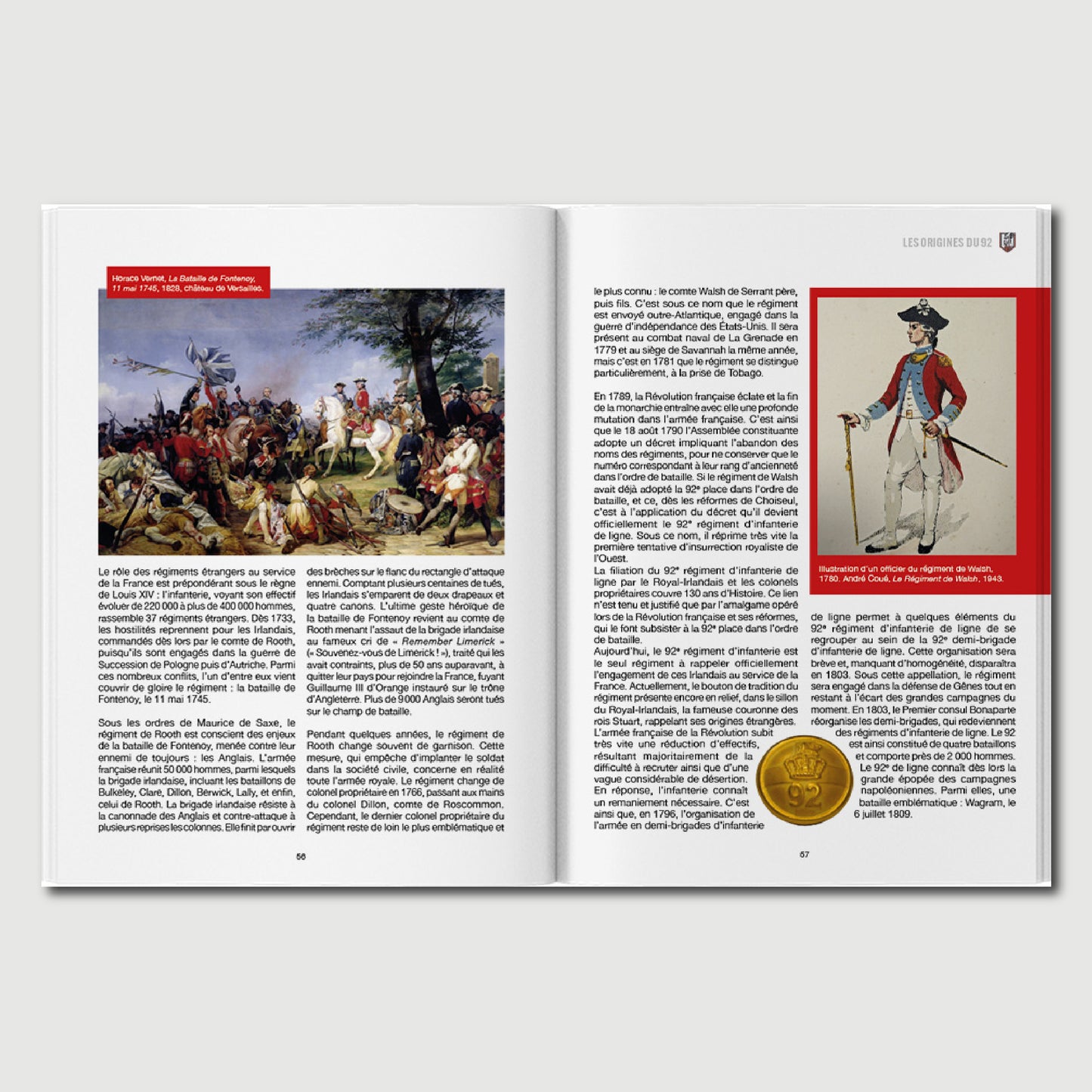 À moi, Auvergne ! - Une histoire illustrée du 92e régiment d'infanterie - Coffret prestige