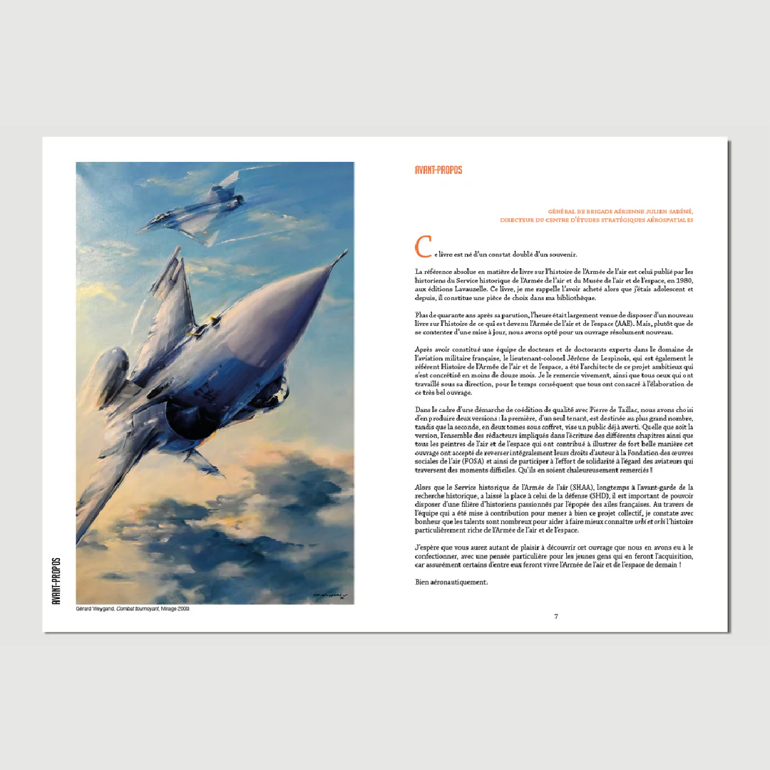 Nouvelle histoire de l'armée de l'Air et de l'Espace - Édition Prestige - Editions Pierre de Taillac