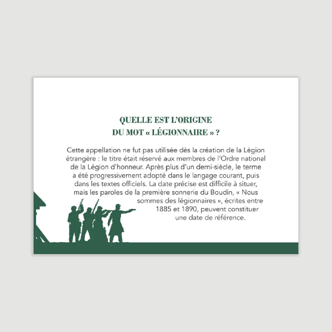 Le Petit Quizz de la Légion étrangère - Editions Pierre de Taillac