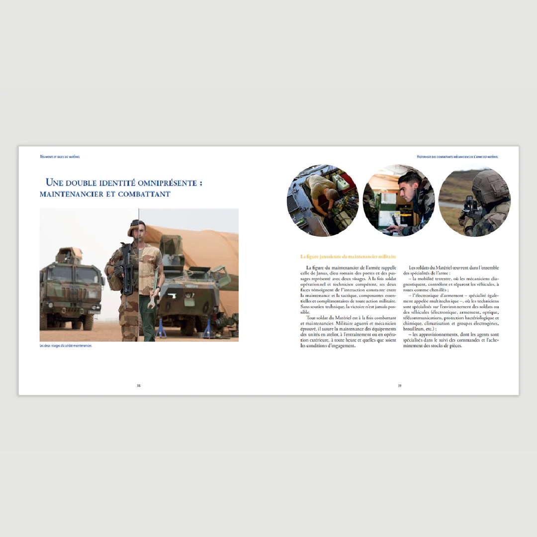 Régiments et bases du matériel. Histoire et traditions des soldats maintenanciers - Editions Pierre de Taillac
