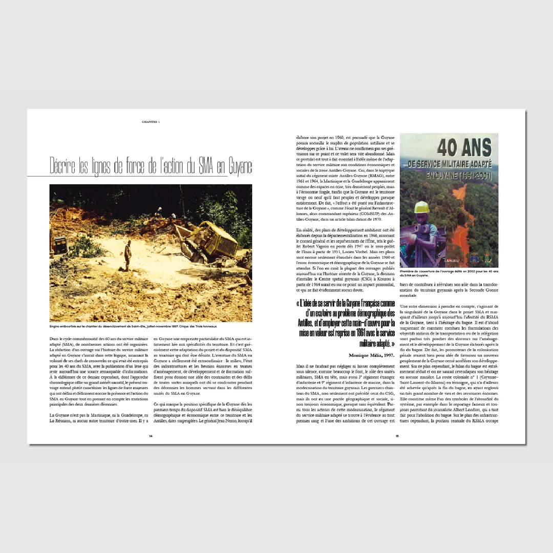 Le RSMA de la Guyane - Editions Pierre de Taillac
