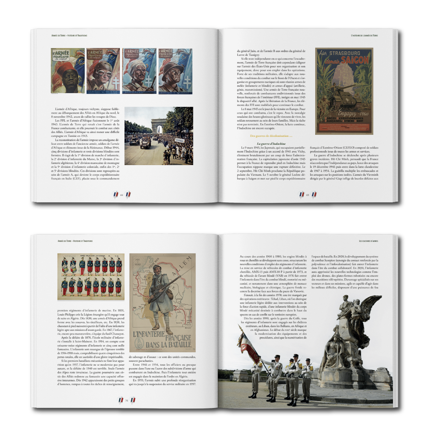 L'Armée française au combat - Histoires et Traditions