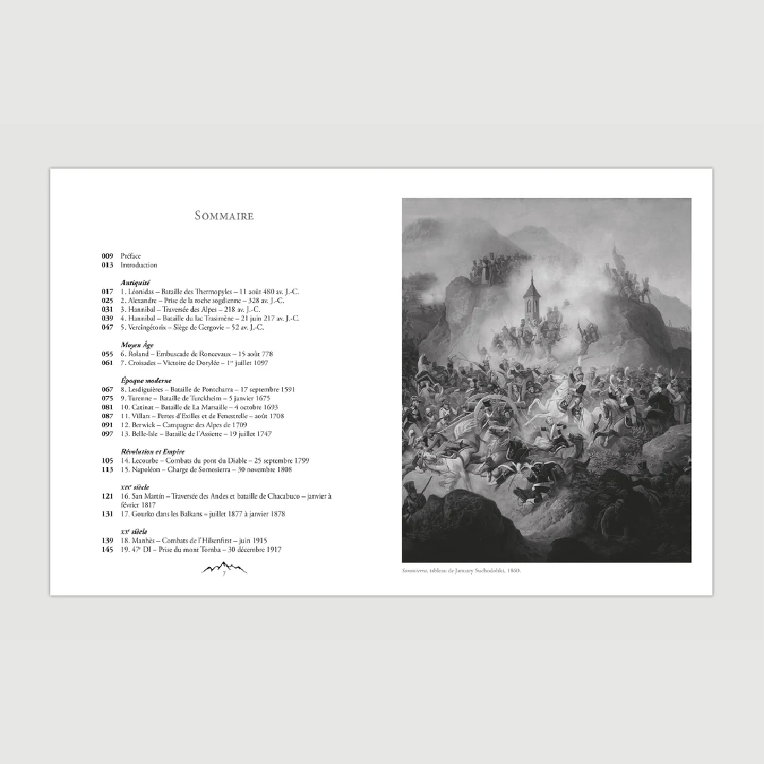 Les Plus Grandes Batailles en montagne - Editions Pierre de Taillac