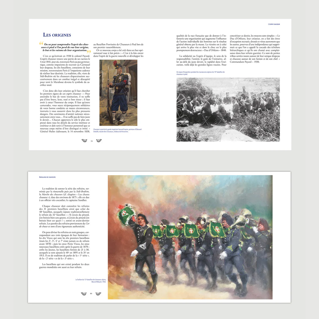 Bataillons de chasseurs - Editions Pierre de Taillac