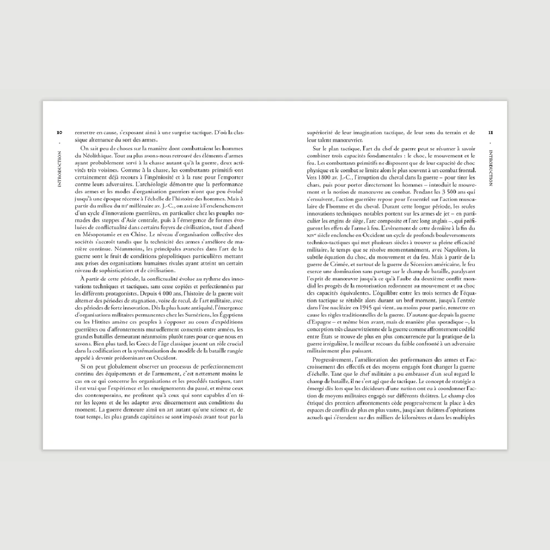 Une brève histoire de la guerre - Editions Pierre de Taillac