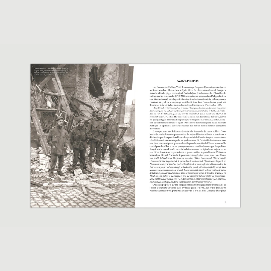 Commando Kieffer, la campagne oubliée, Pays-Bas 1944-1945 - Editions Pierre de Taillac