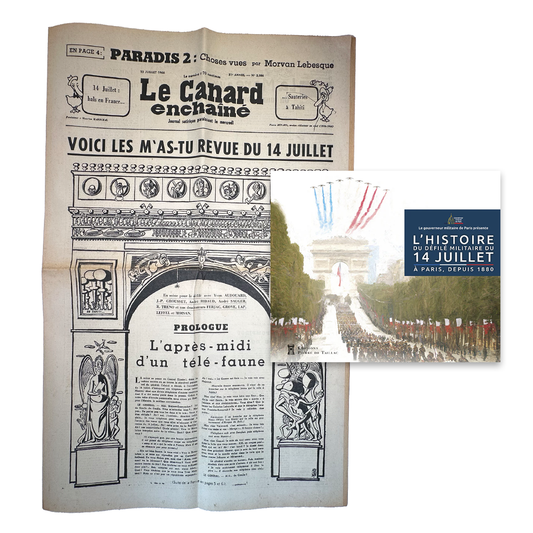 Le Canard enchaîné & L'histoire du défilé militaire du 14 juillet à Paris, depuis 1880