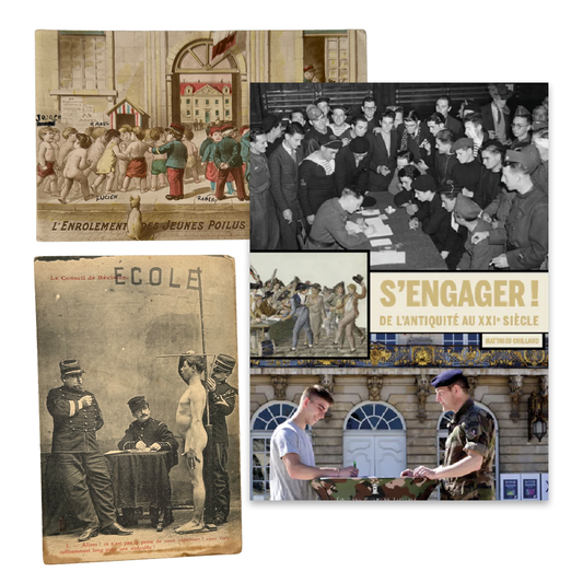 Cartes postales originales du recrutement & S'engager !