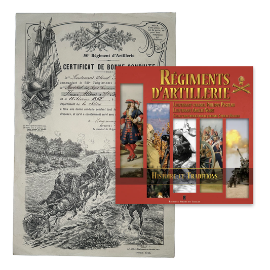 Certificat de bonne conduite & Régiments d'artillerie