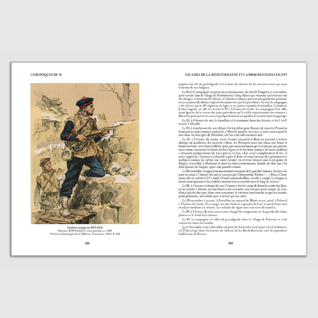 Chroniques de 70. Des hommes en guerre. - Editions Pierre de Taillac