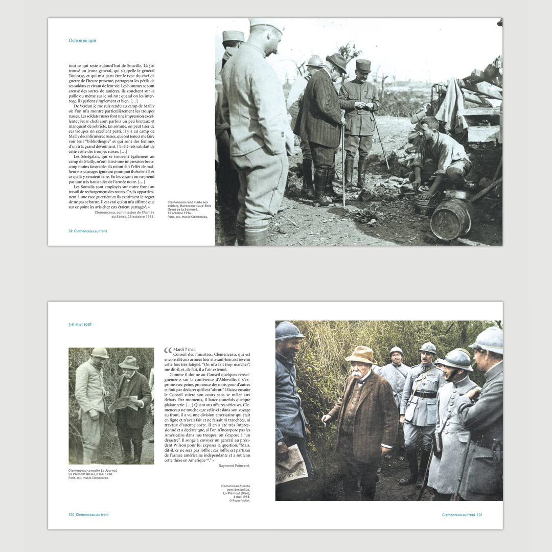 Clemenceau au front - Editions Pierre de Taillac