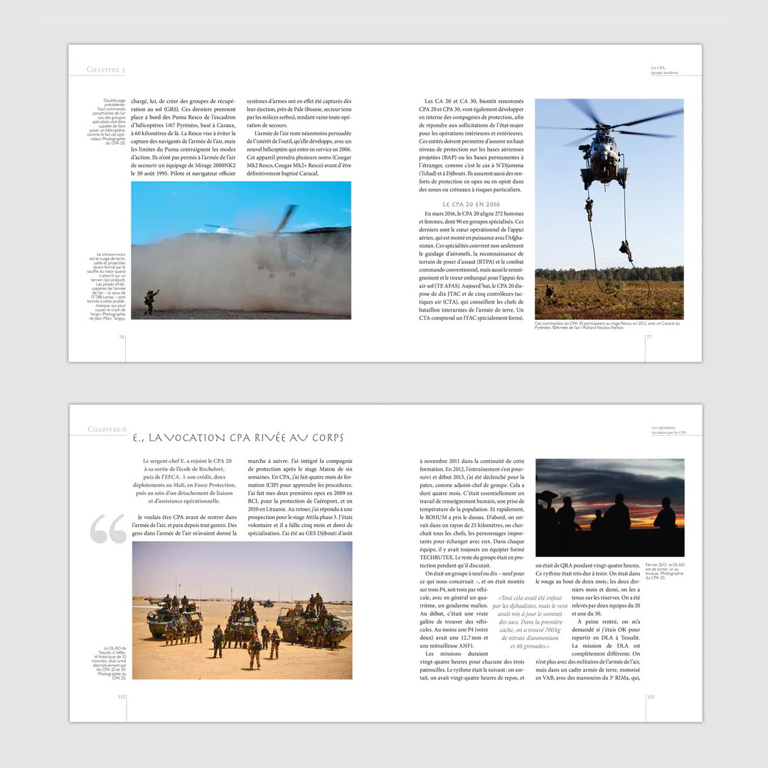 Les Commandos parachutistes de l'air - Editions Pierre de Taillac
