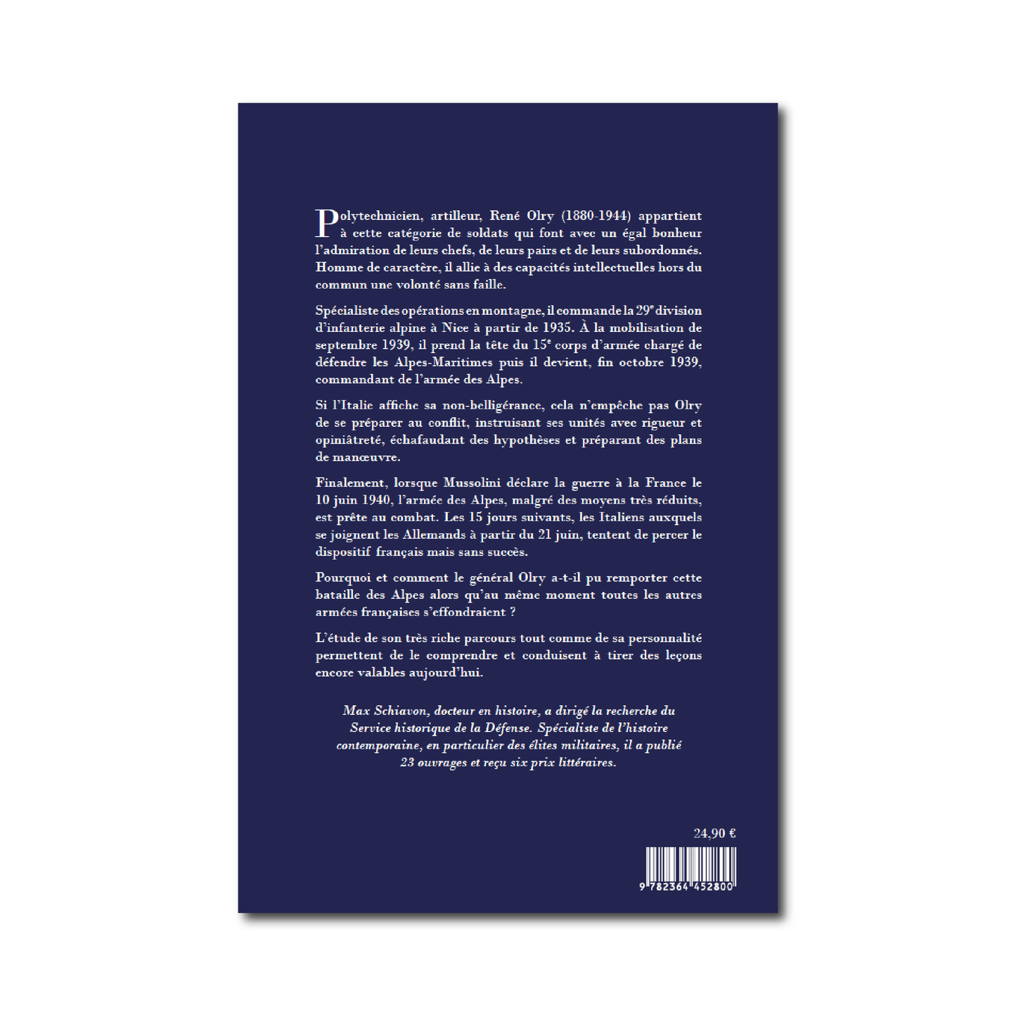 Le Général Olry - Vainqueur des Alpes