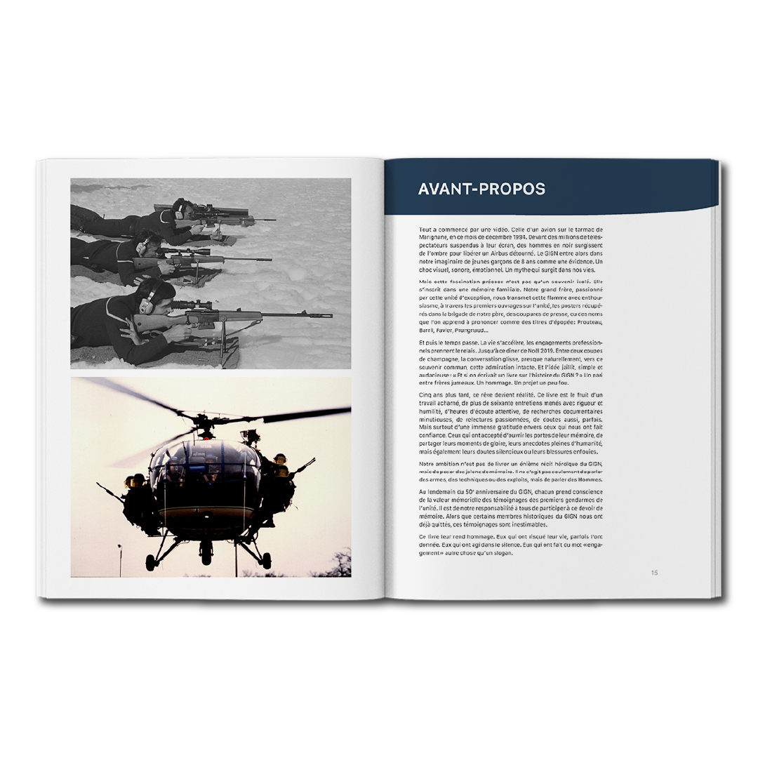 GIGN - La grande histoire - Coffret prestige