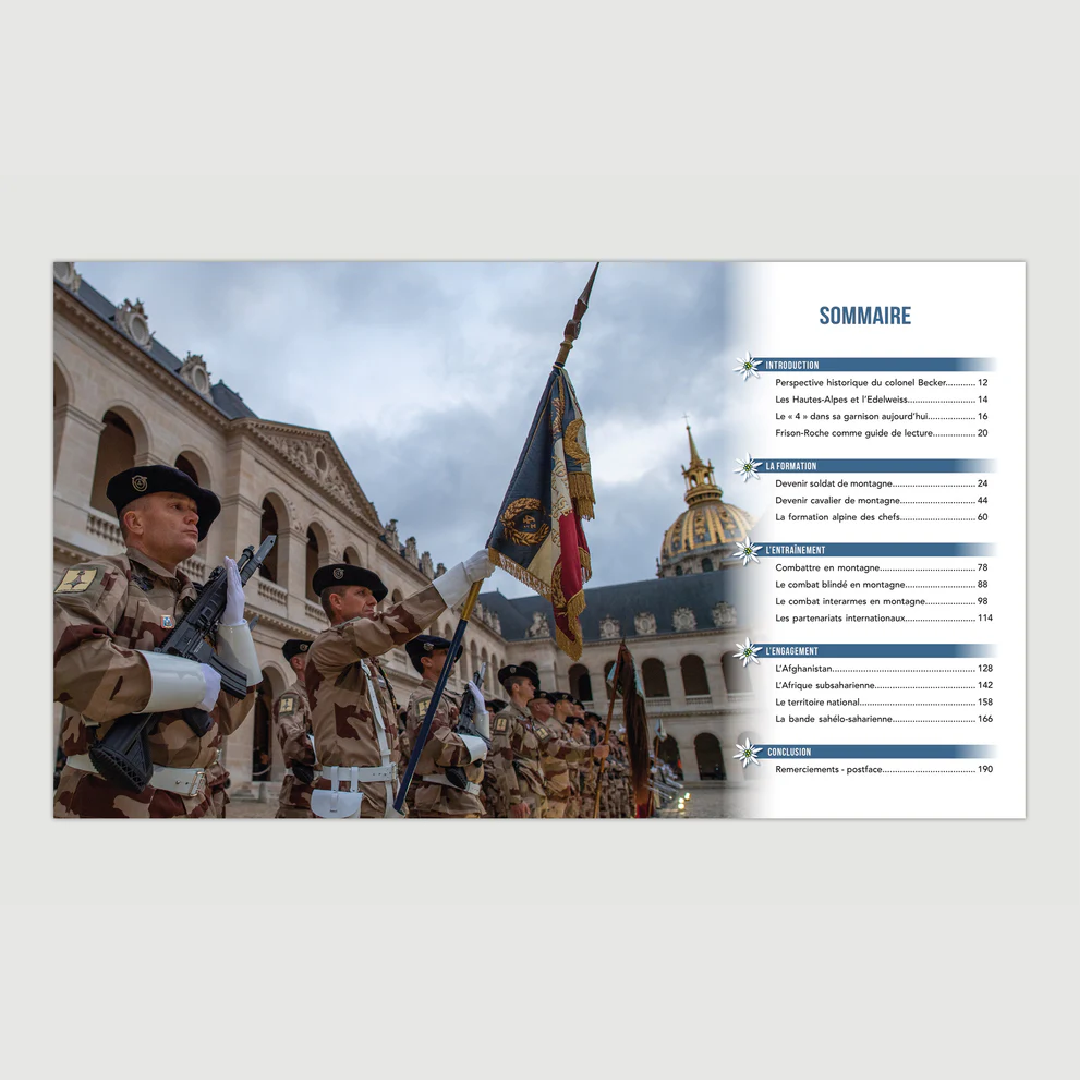 Edelweiss - Le 4e régiment de chasseurs - Editions Pierre de Taillac