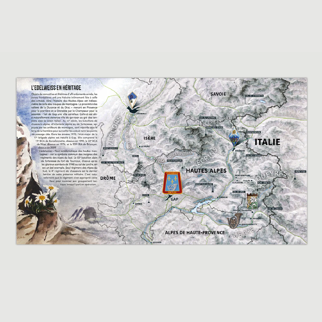 Edelweiss - Le 4e régiment de chasseurs - Editions Pierre de Taillac
