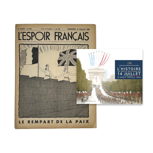 L'espoir Français & L'histoire du défilé militaire du 14 juillet à Paris, depuis 1880