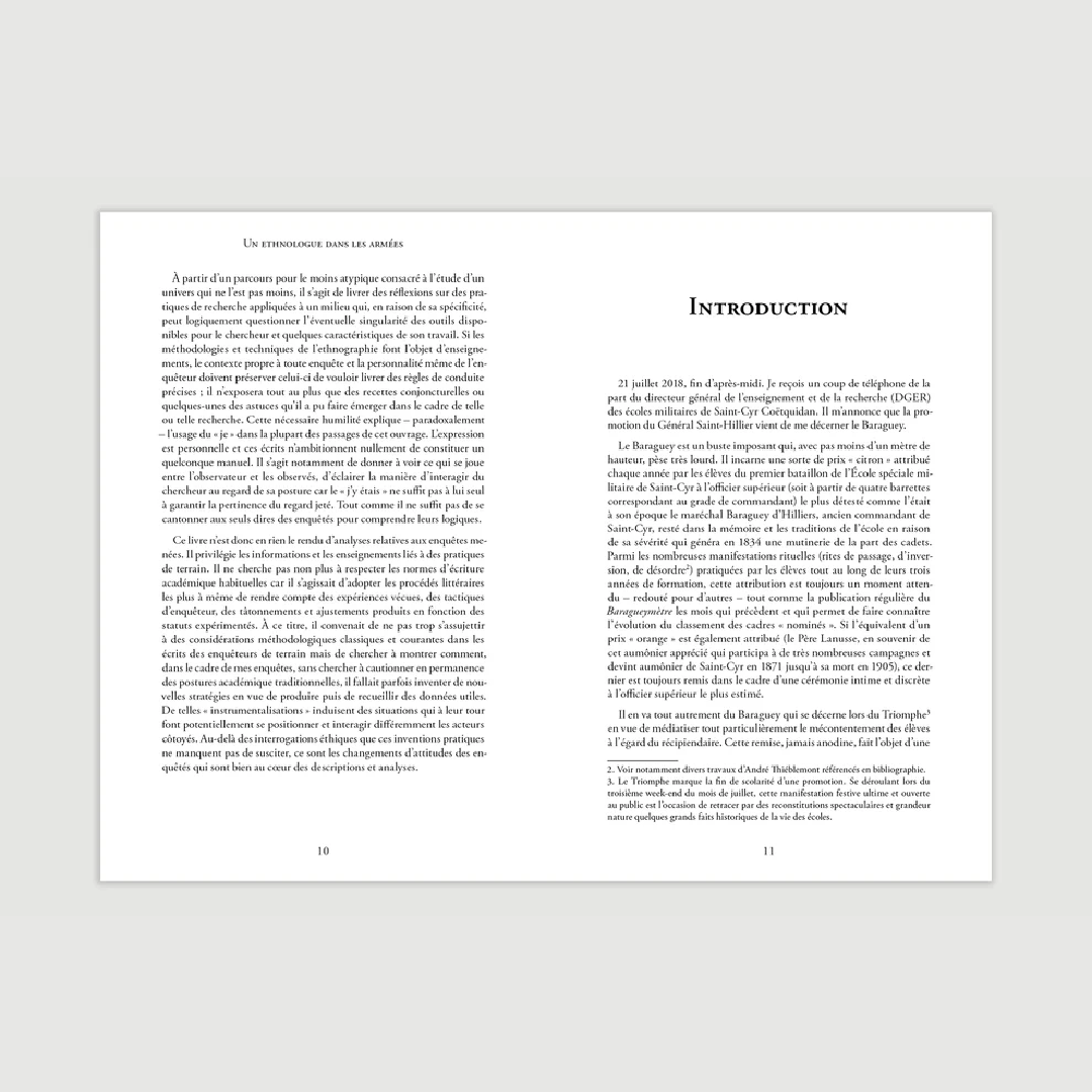 Un ethnologue dans les armées - Editions Pierre de Taillac
