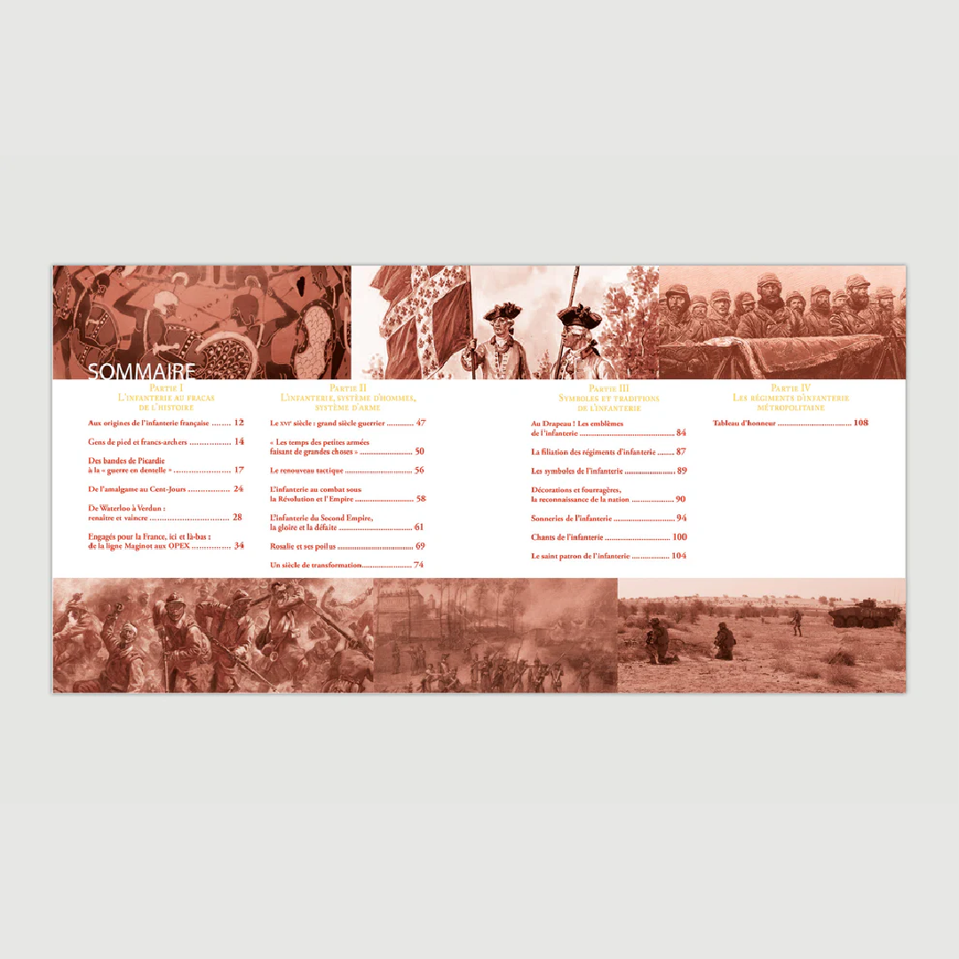Régiments d'Infanterie - Editions Pierre de Taillac