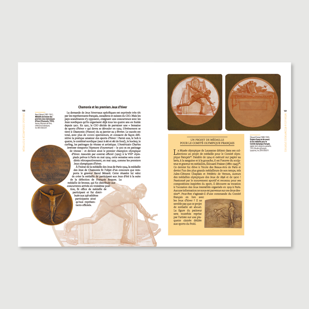 Honneurs sportifs et médailles olympiques - Editions Pierre de Taillac