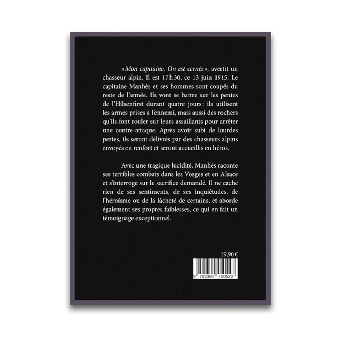 Les Combats héroïques du capitaine Manhès - Editions Pierre de Taillac