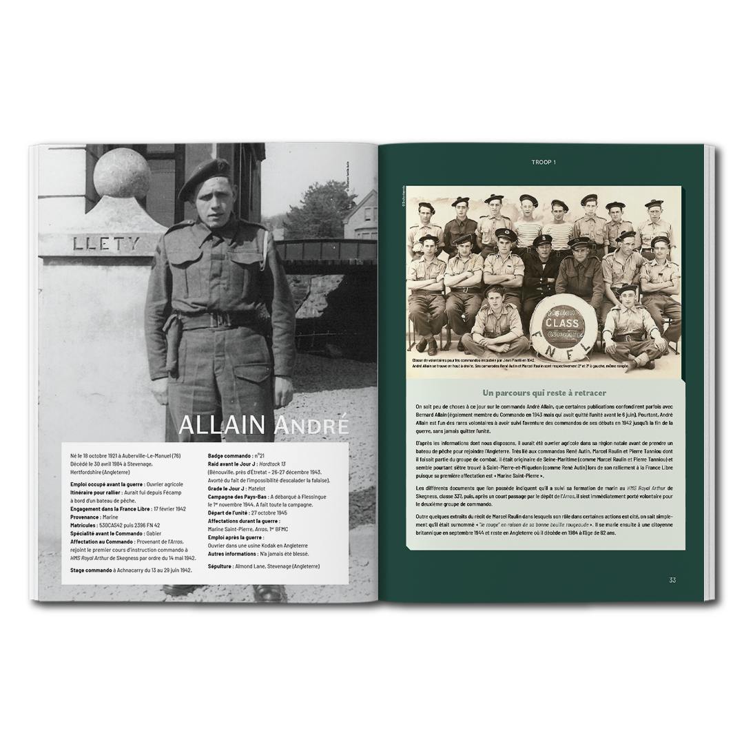 Commando Kieffer : 177 visages du Jour J - Coffret signature