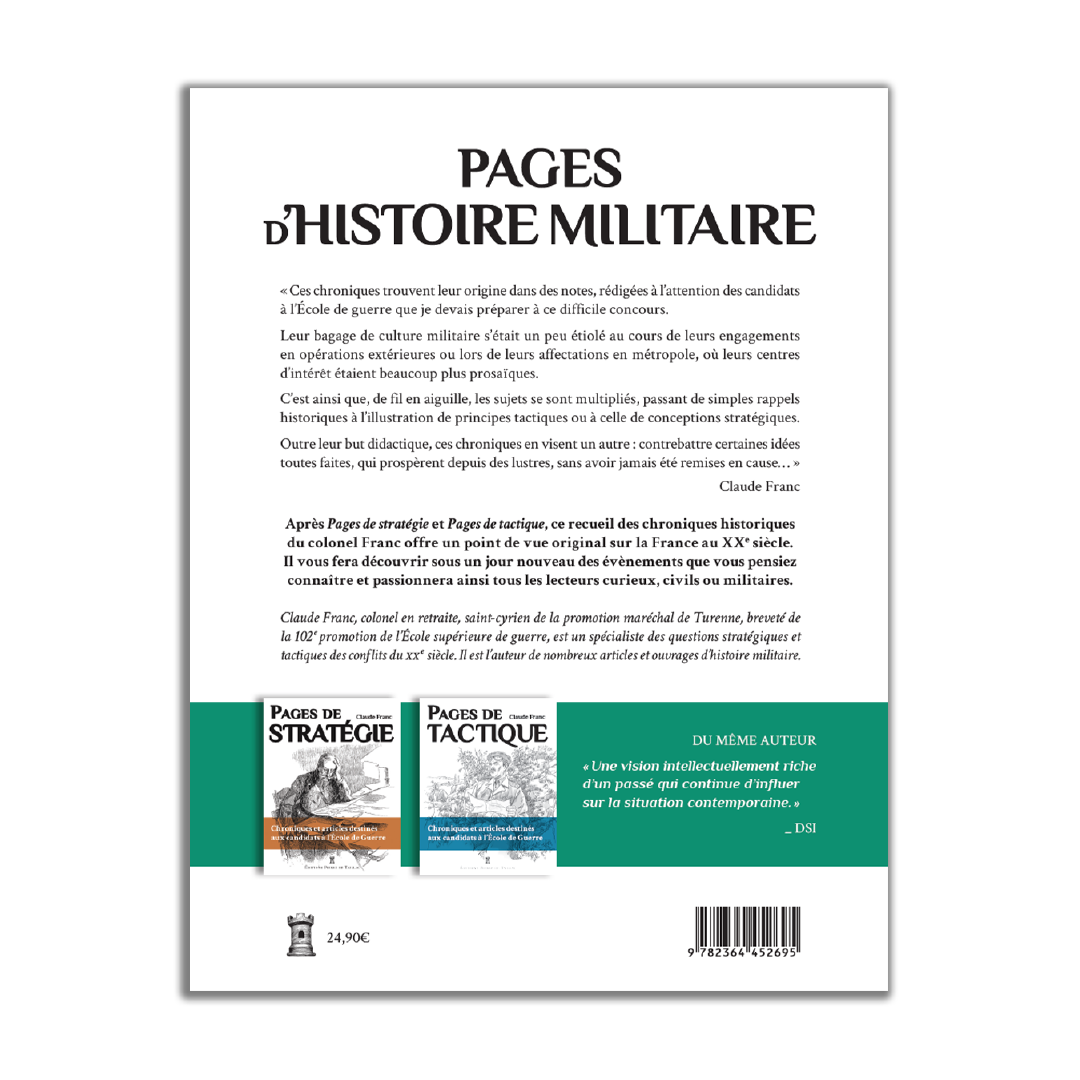 Pages d'histoire militaire - Editions Pierre de Taillac