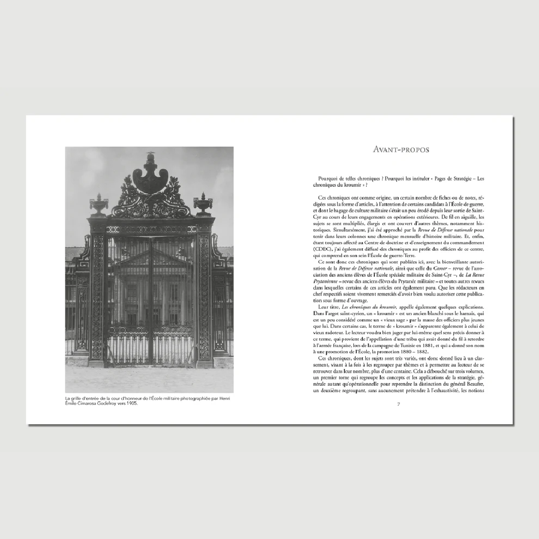 Pages de stratégie - Editions Pierre de Taillac