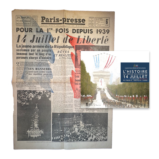 Paris Presse & L'histoire du défilé militaire du 14 juillet à Paris, depuis 1880