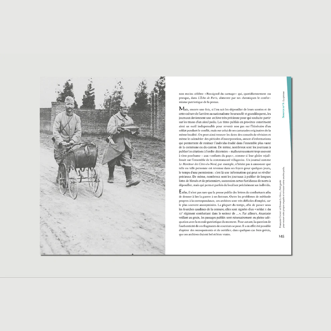 Petit Guide pour mener votre propre enquête et retrouver votre ancêtre poilu - Editions Pierre de Taillac