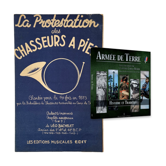 La protestation des chasseurs à pied & Armée de Terre - Histoires et Traditions