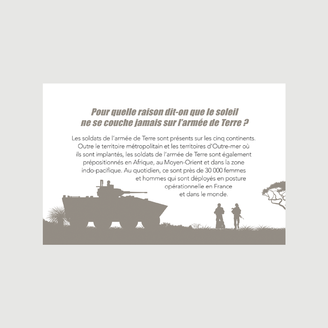 Le Petit Quizz de l'Armée de Terre - Editions Pierre de Taillac