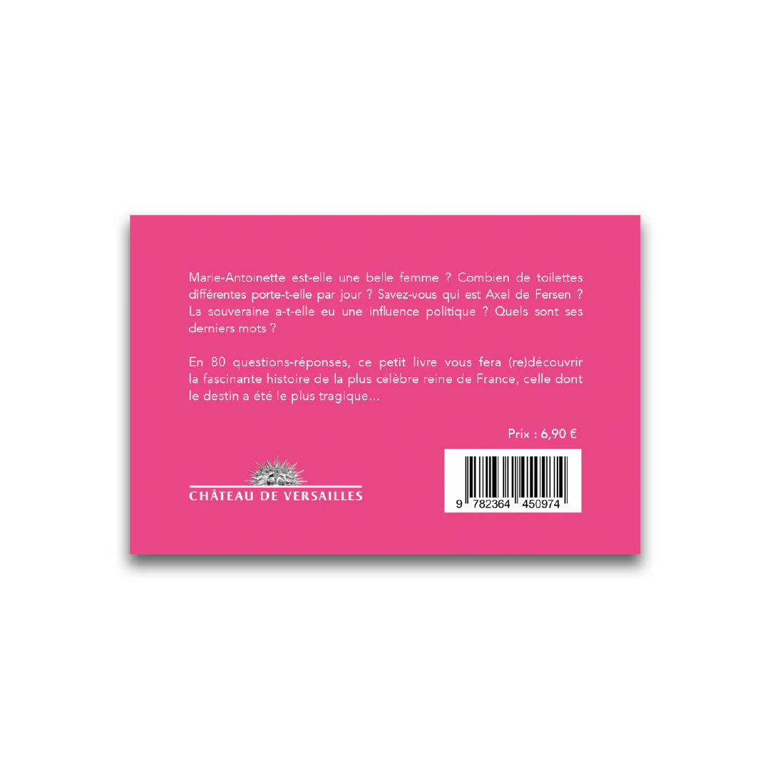 Le Petit Quizz de Marie-Antoinette - Editions Pierre de Taillac