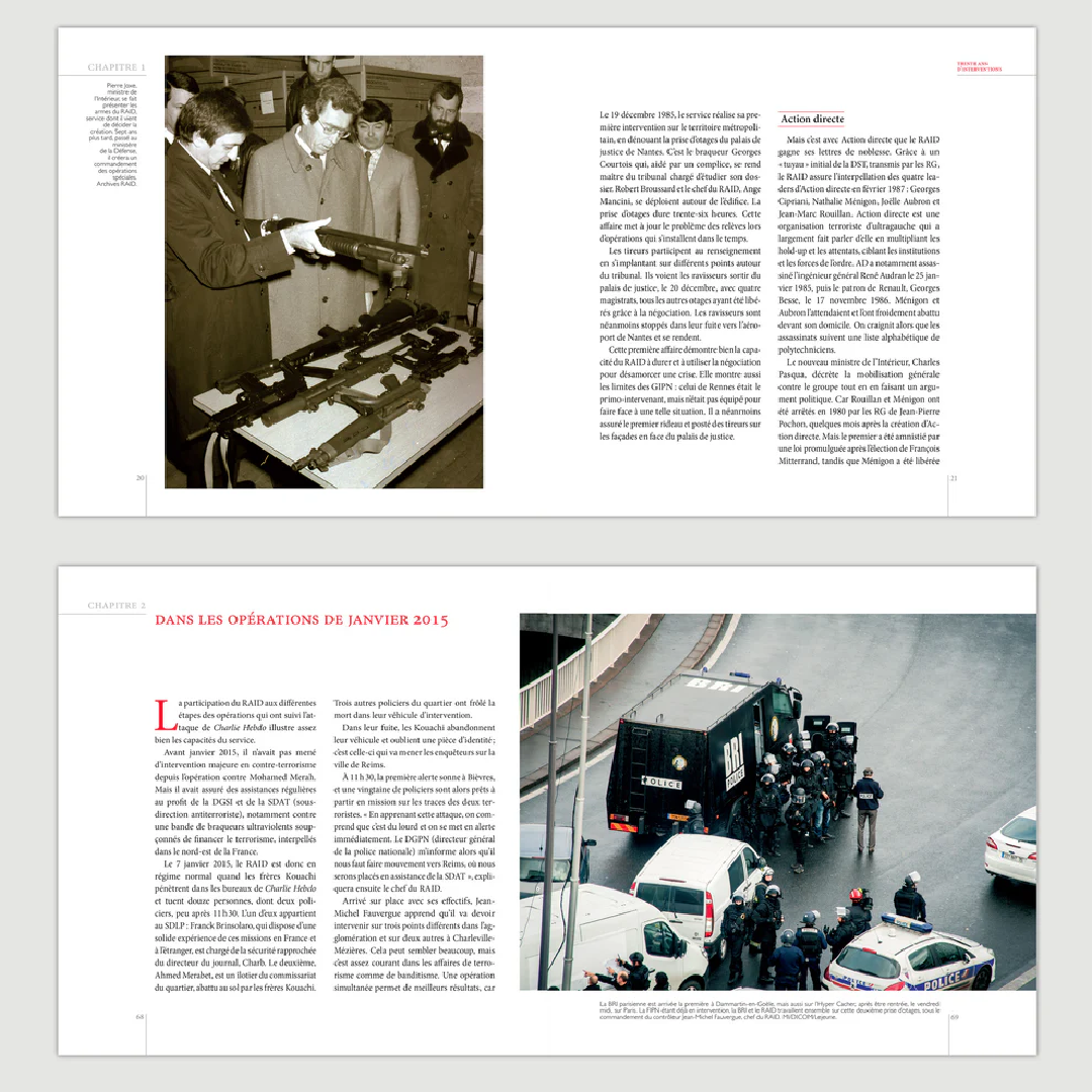 Le RAID, 30 ans d’interventions - Editions Pierre de Taillac