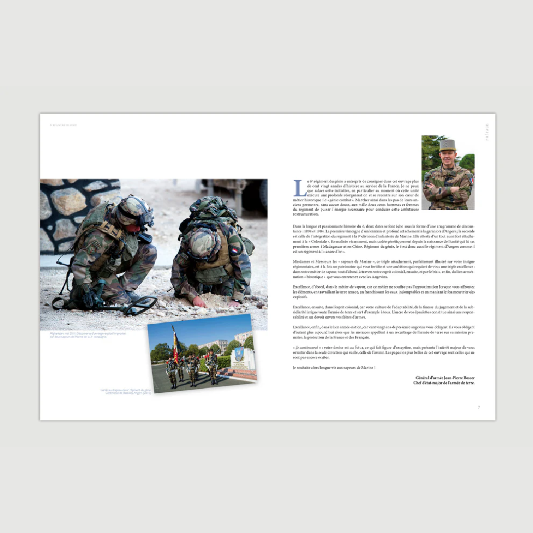 Les Sapeurs à l'ancre d'or – Le 6e régiment du Génie - Editions Pierre de Taillac