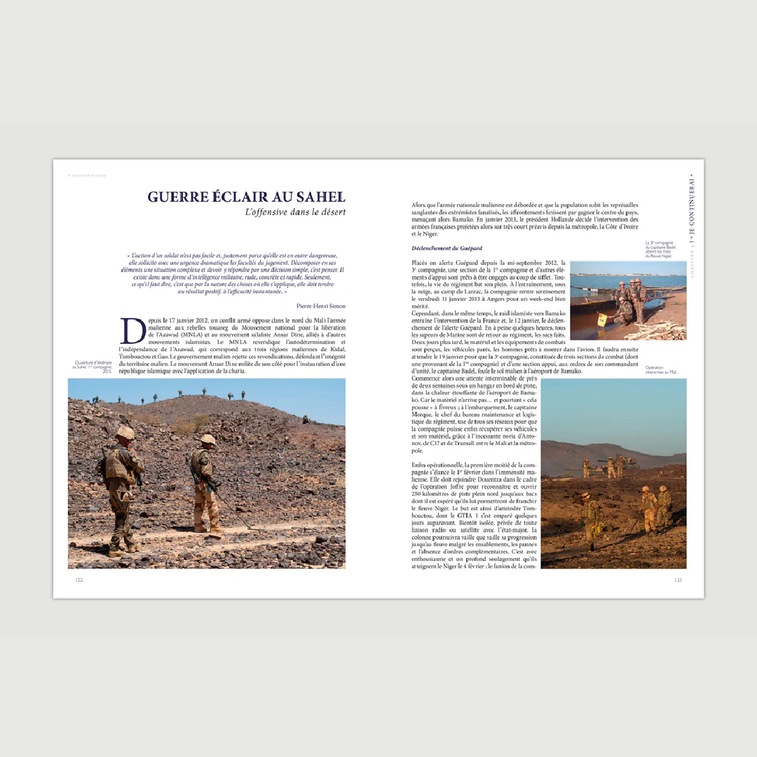 Les Sapeurs à l'ancre d'or – Le 6e régiment du Génie - Editions Pierre de Taillac