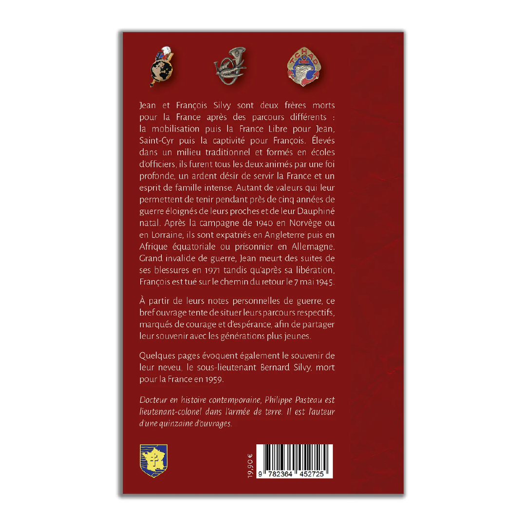 Les lieutenants Silvy - Editions Pierre de Taillac
