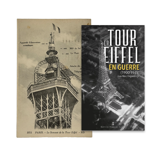Photographie sommet de la Tour Eiffel & La Tour Eiffel en guerre (1900-1945)