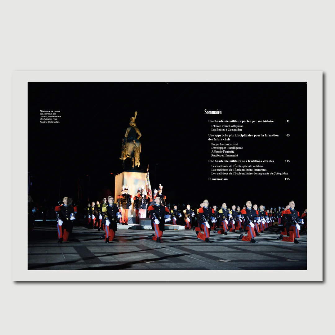 L'académie militaire de Saint-Cyr Coëtquidan - Coffret spécial - Editions Pierre de Taillac