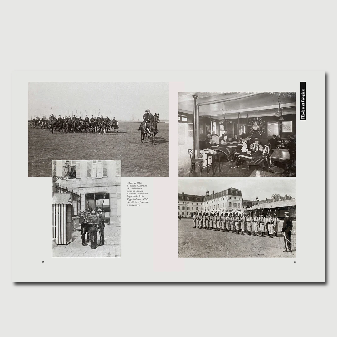 L'académie militaire de Saint-Cyr Coëtquidan - Coffret spécial - Editions Pierre de Taillac