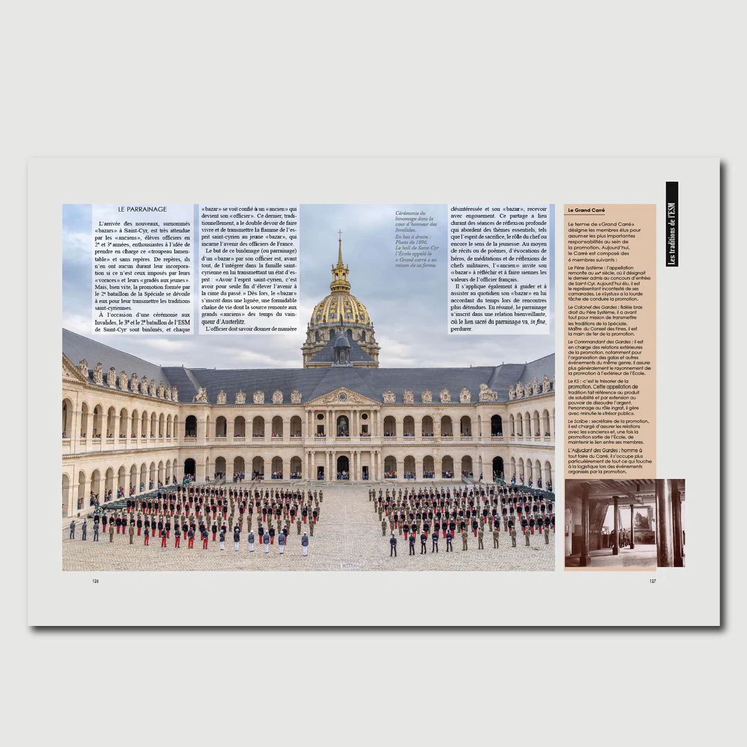 L'académie militaire de Saint-Cyr Coëtquidan - Coffret spécial - Editions Pierre de Taillac