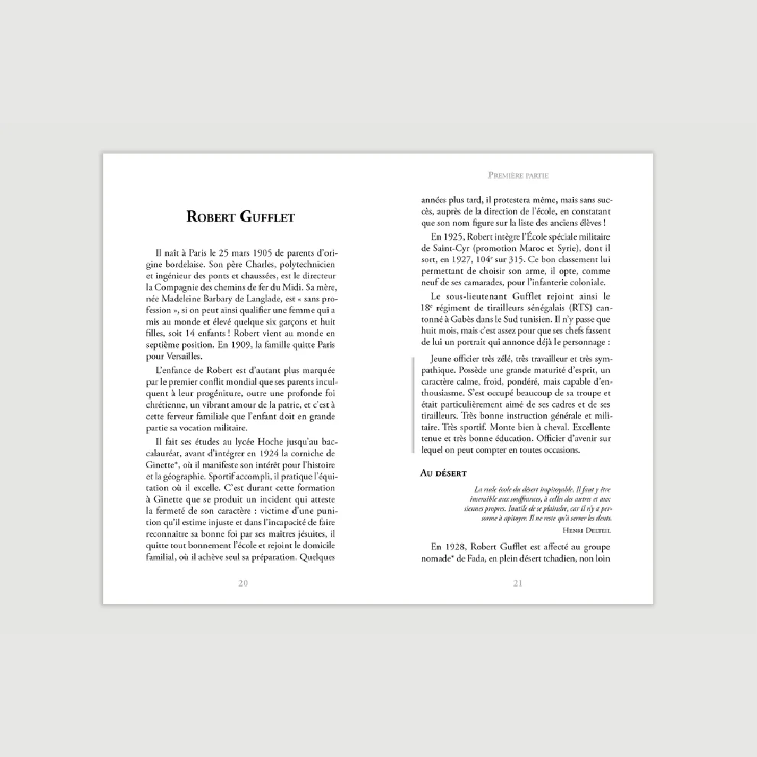 Commandement. Le témoignage du cœur. - Editions Pierre de Taillac